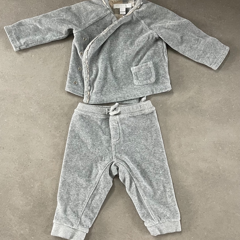 Burberry Layette Track Suit - Size 24 Months